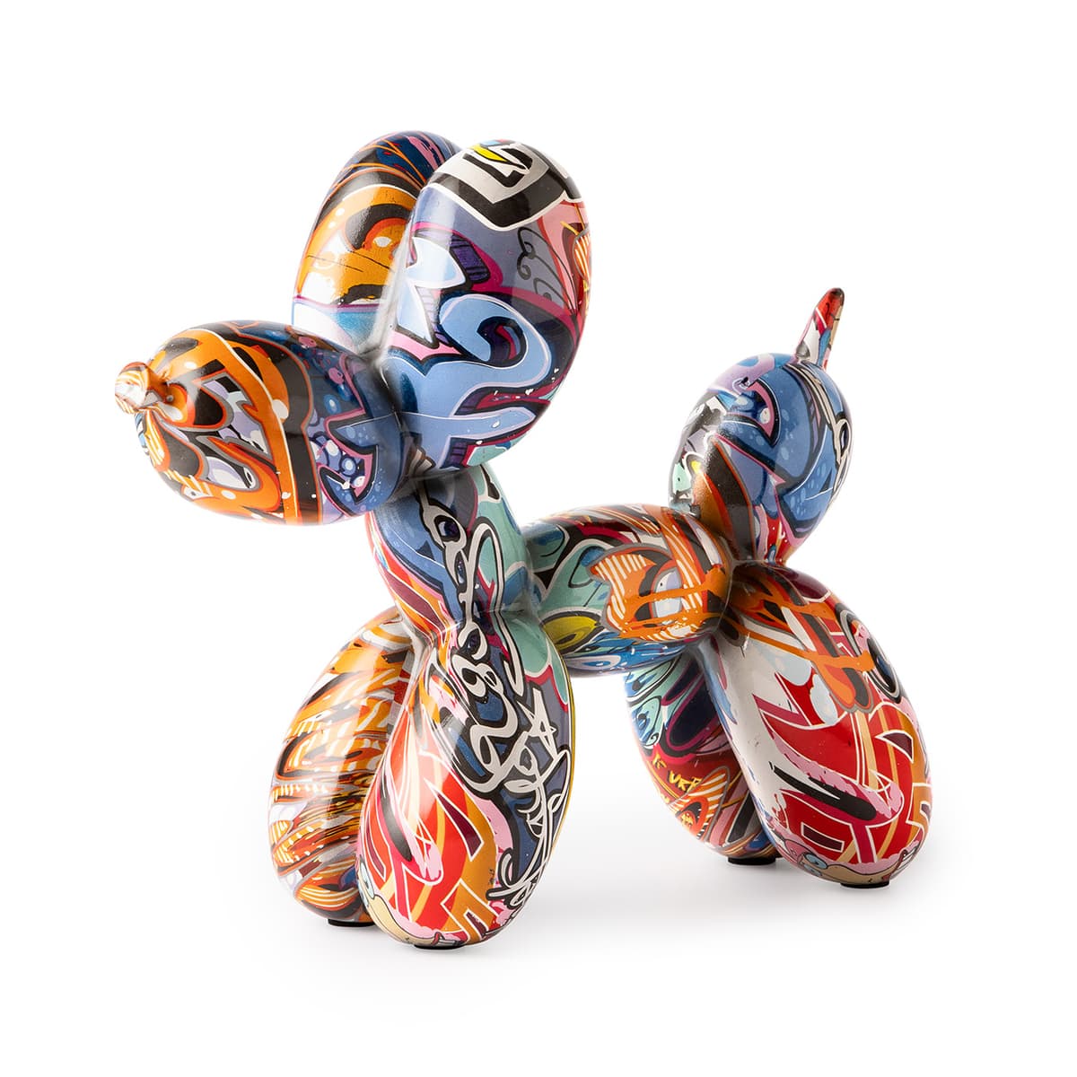 Ballon hond graffiti beeld - 1