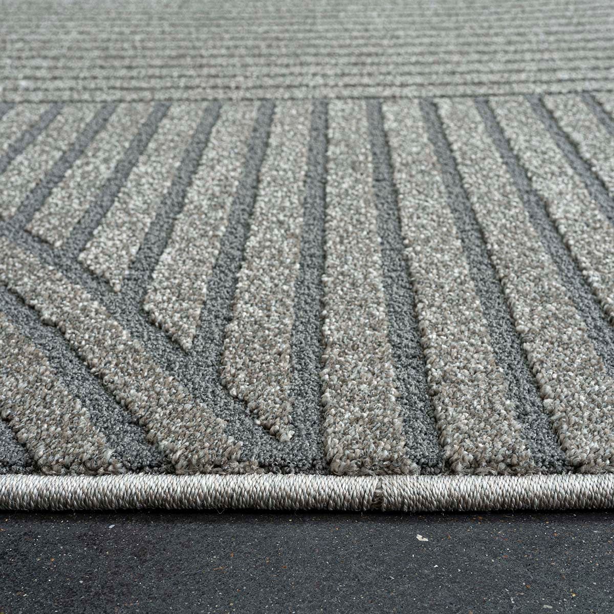 Vloerkleed Houston Darkgrey - 5