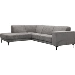 Bank Edward hoekziteiland links + 2,5-zits Mito antracite - 3