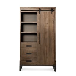 Camino wandkast dark mango 1D, 3L, OV - 1