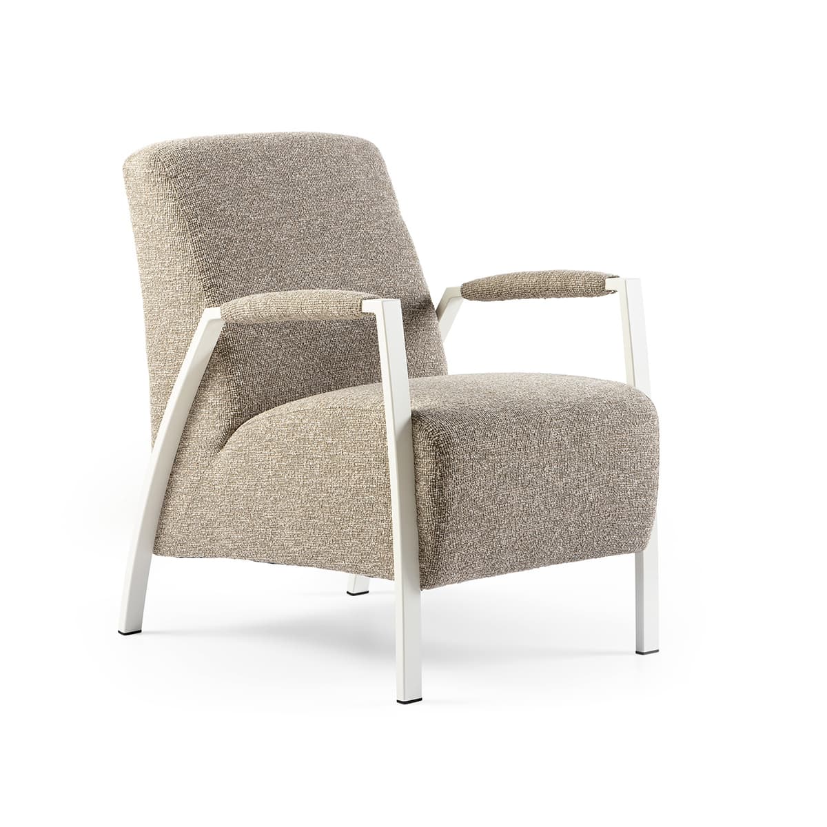 Zanzibar fauteuil + wit frame 9010 - 1