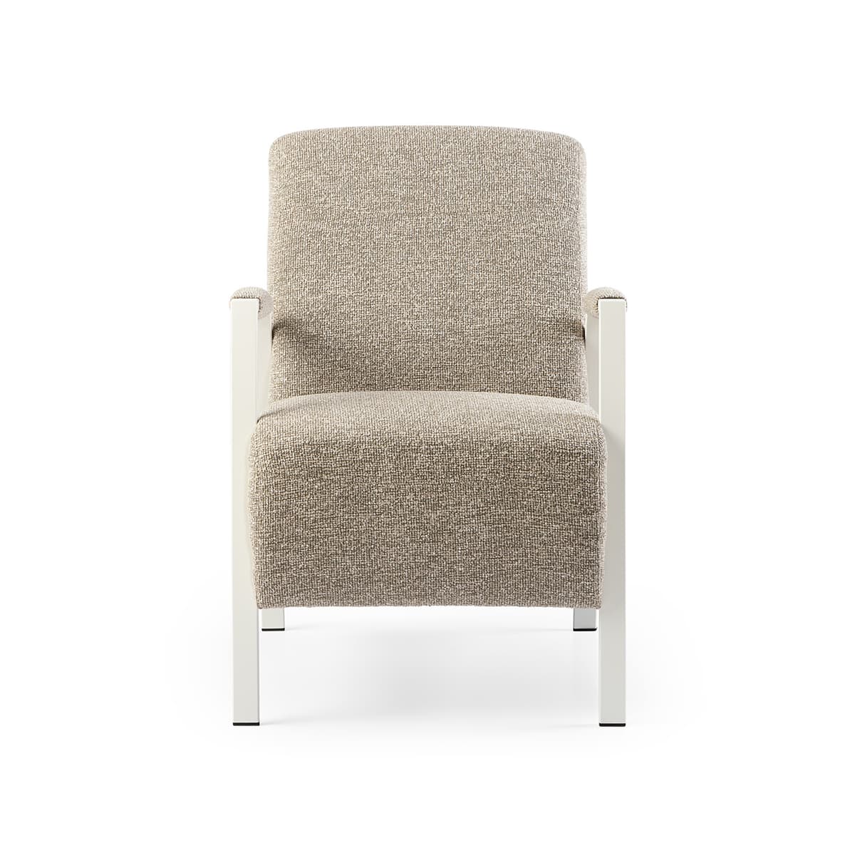 Zanzibar fauteuil + wit frame 9010 - 2