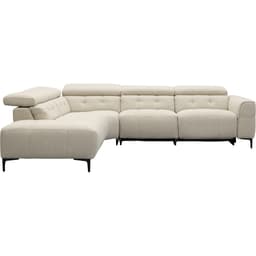 Bank Robin hoekziteiland links + 2,5-zits met 1 elektrische relax (eendelig) rechts - 11