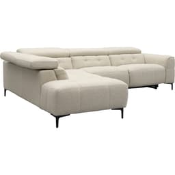 Bank Robin hoekziteiland links + 2,5-zits met 1 elektrische relax (eendelig) rechts - 3