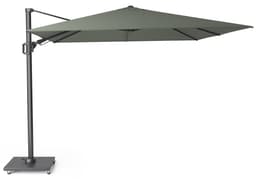 Zweefparasol Challenger T² 300x300 cm Olive Platinum - 1