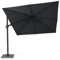 Zweefparasol Challenger T² Premium 300x300 cm Jet Black Platinum - 2