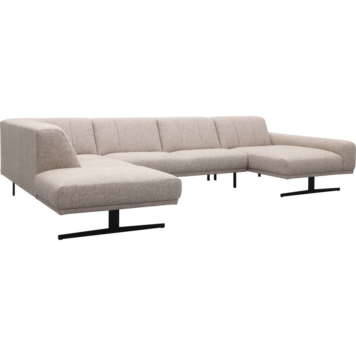 Bank Olivia Hoekziteiland groot links + 2,5-zits + longchair rechts