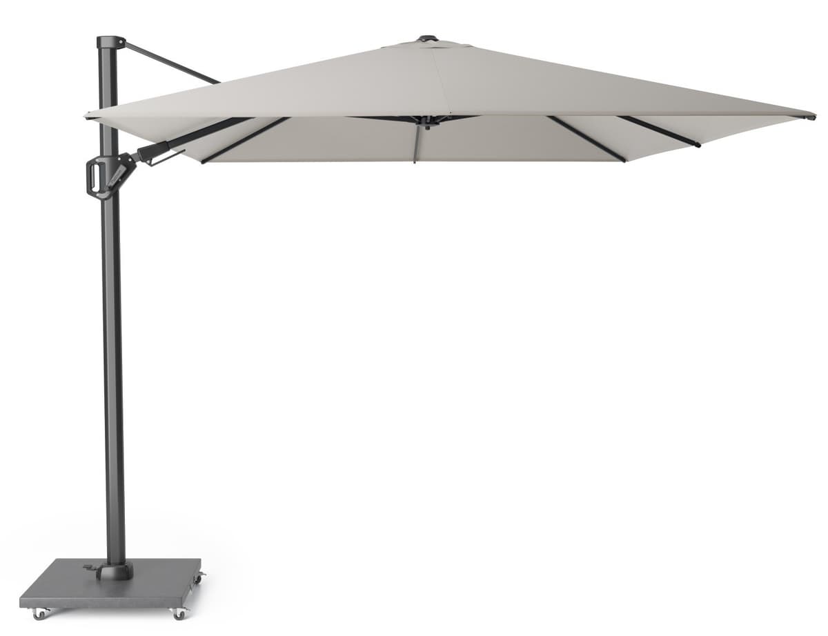 Zweefparasol Challenger T² Premium 350x260 cm Havana Platinum - 7