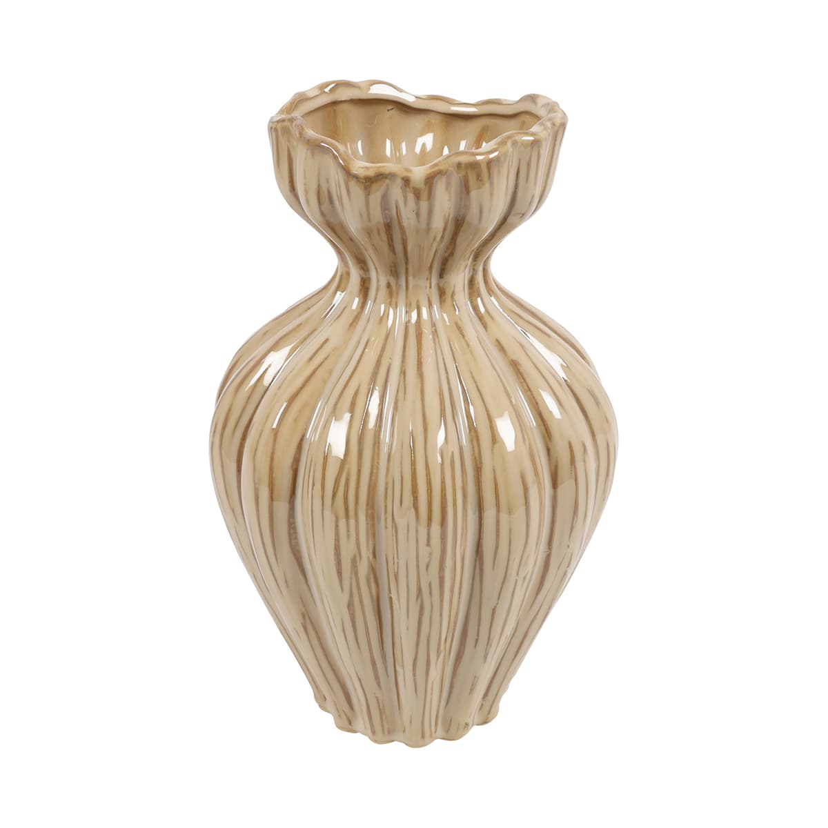 Maram vaas beige Ø18x31(h) - 1