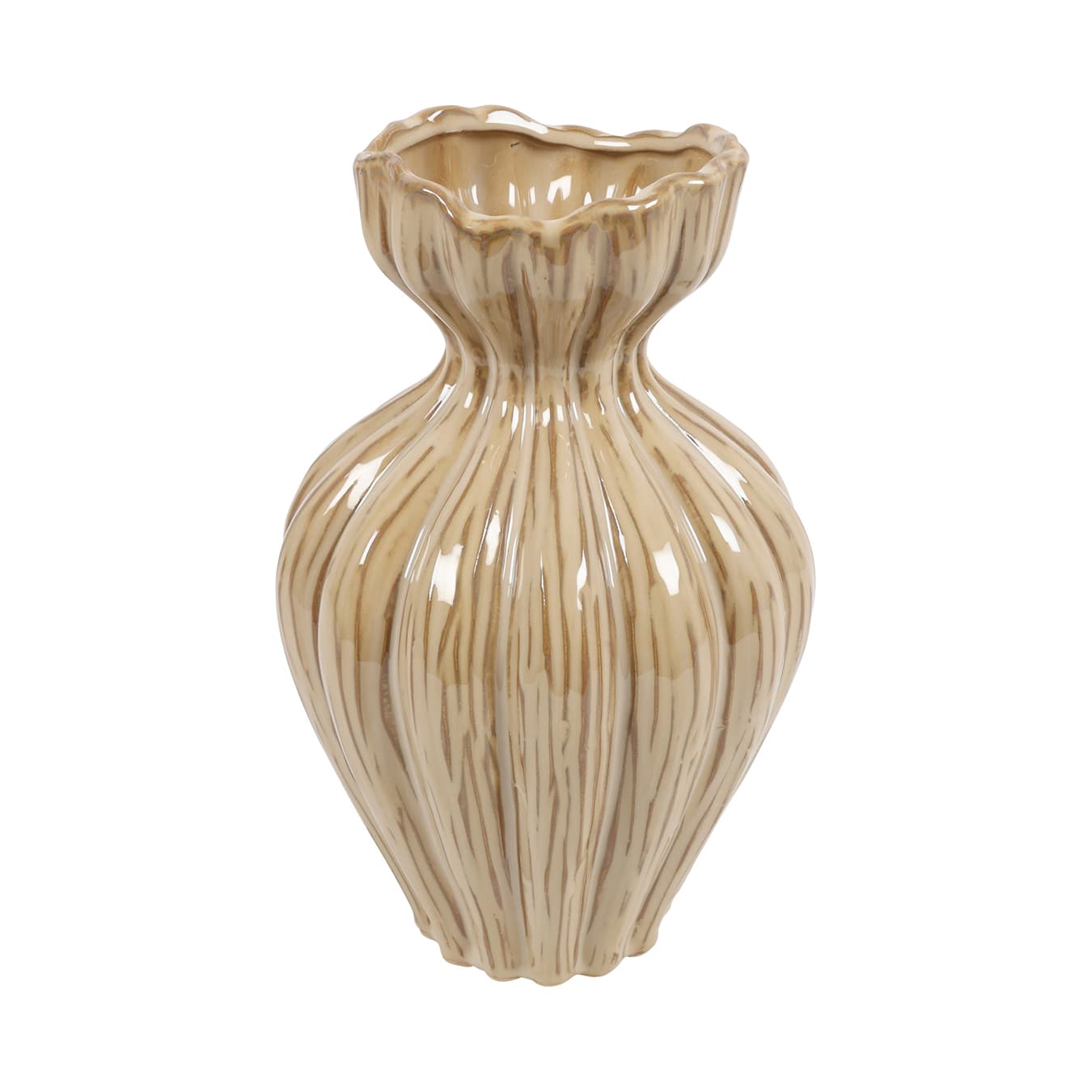 Maram vaas beige Ø18x31(h)