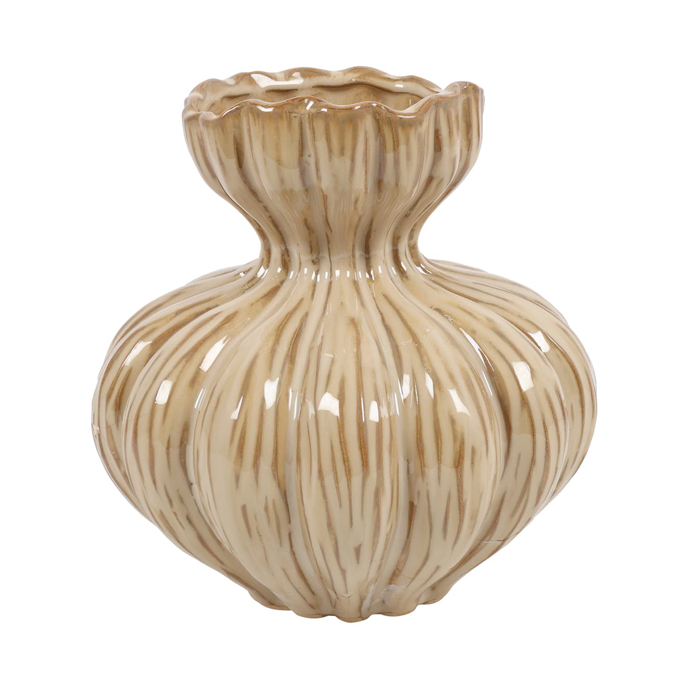 Maram vaas beige Ø20x22(h)