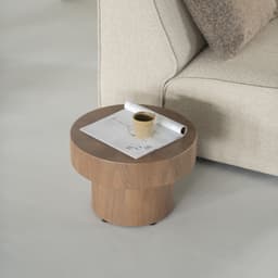 Bijzettafel Bobbie Lichtbruin - 1