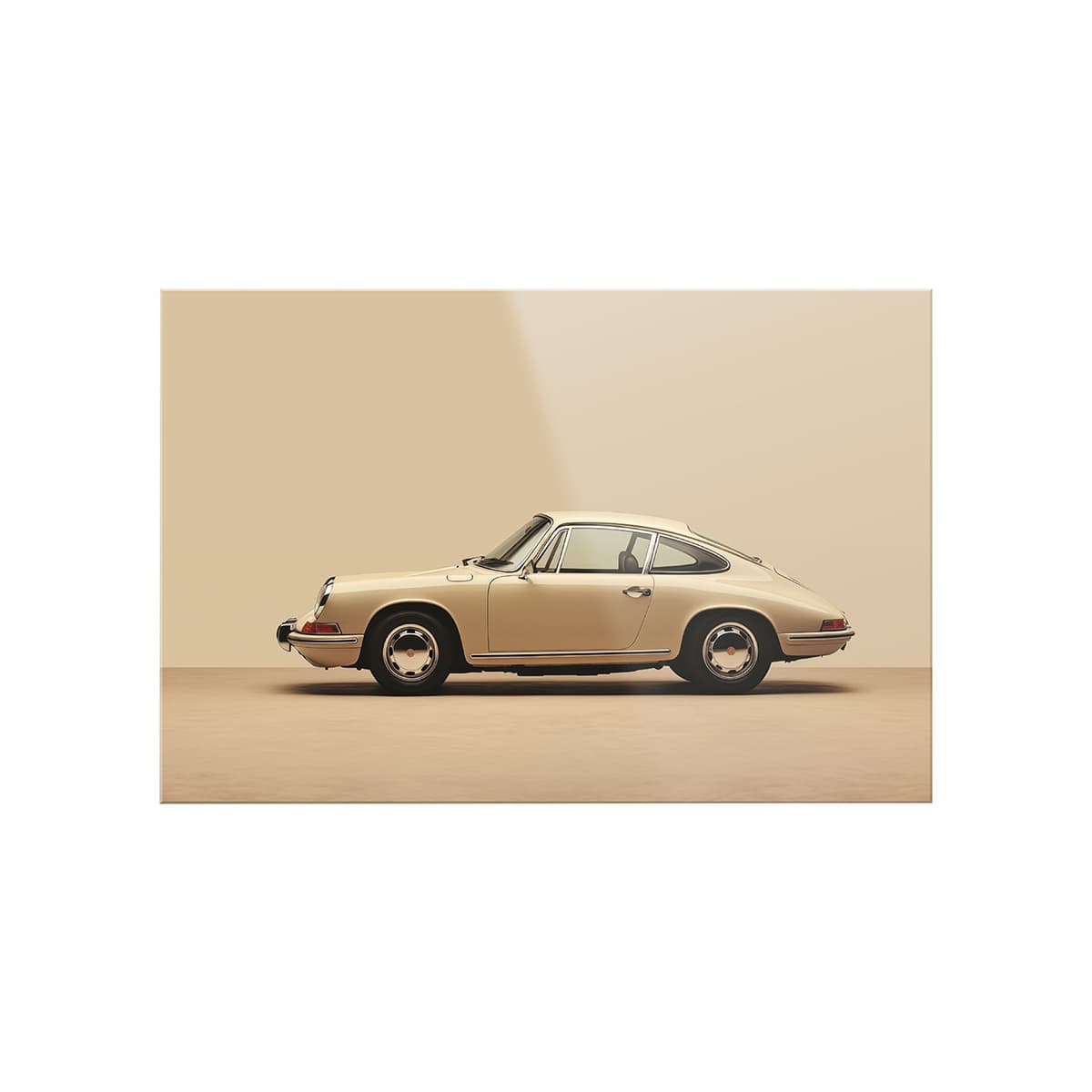 Vintage porsche wanddecoratie - 1