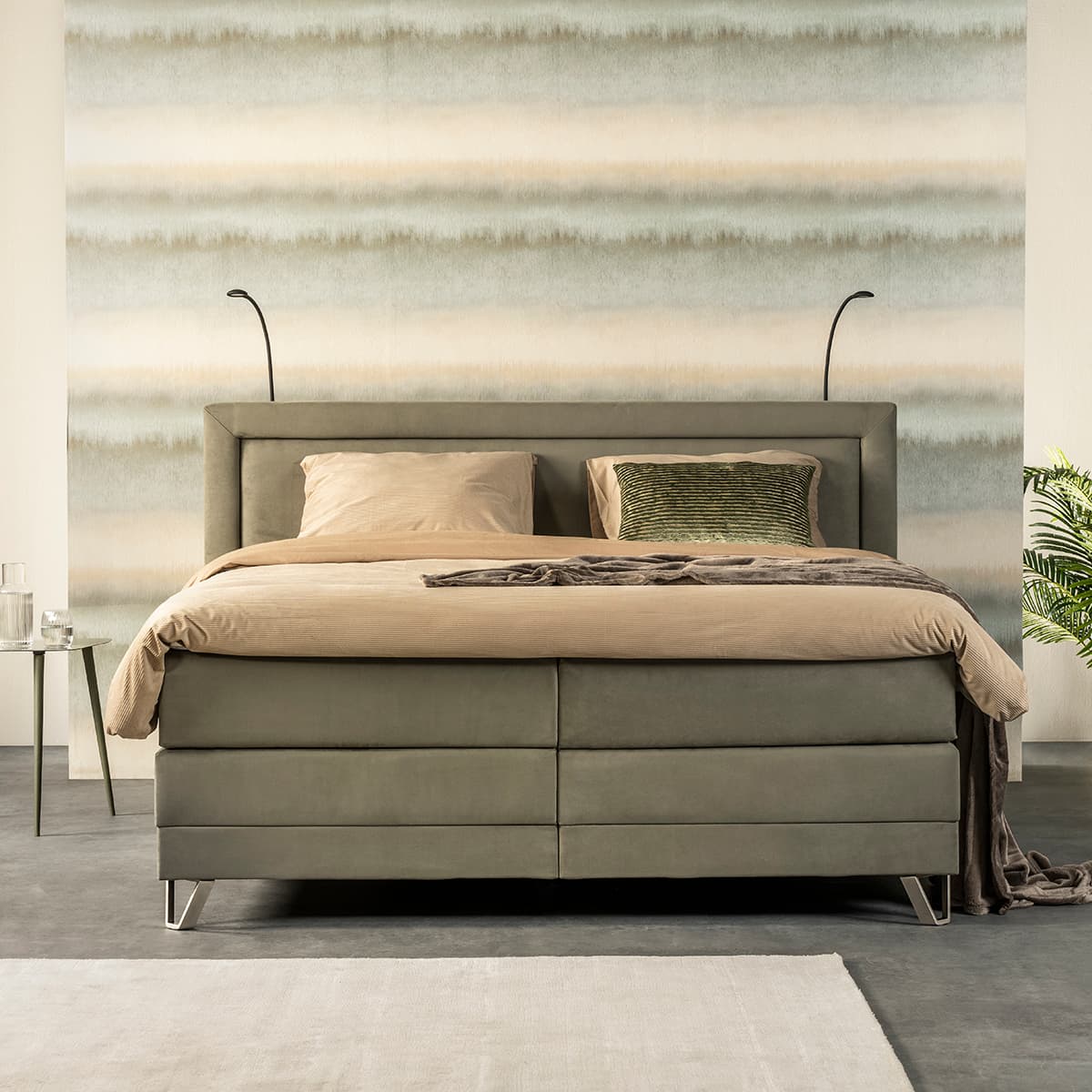 Boxspring Luxe Biddinghuizen vlak - 1