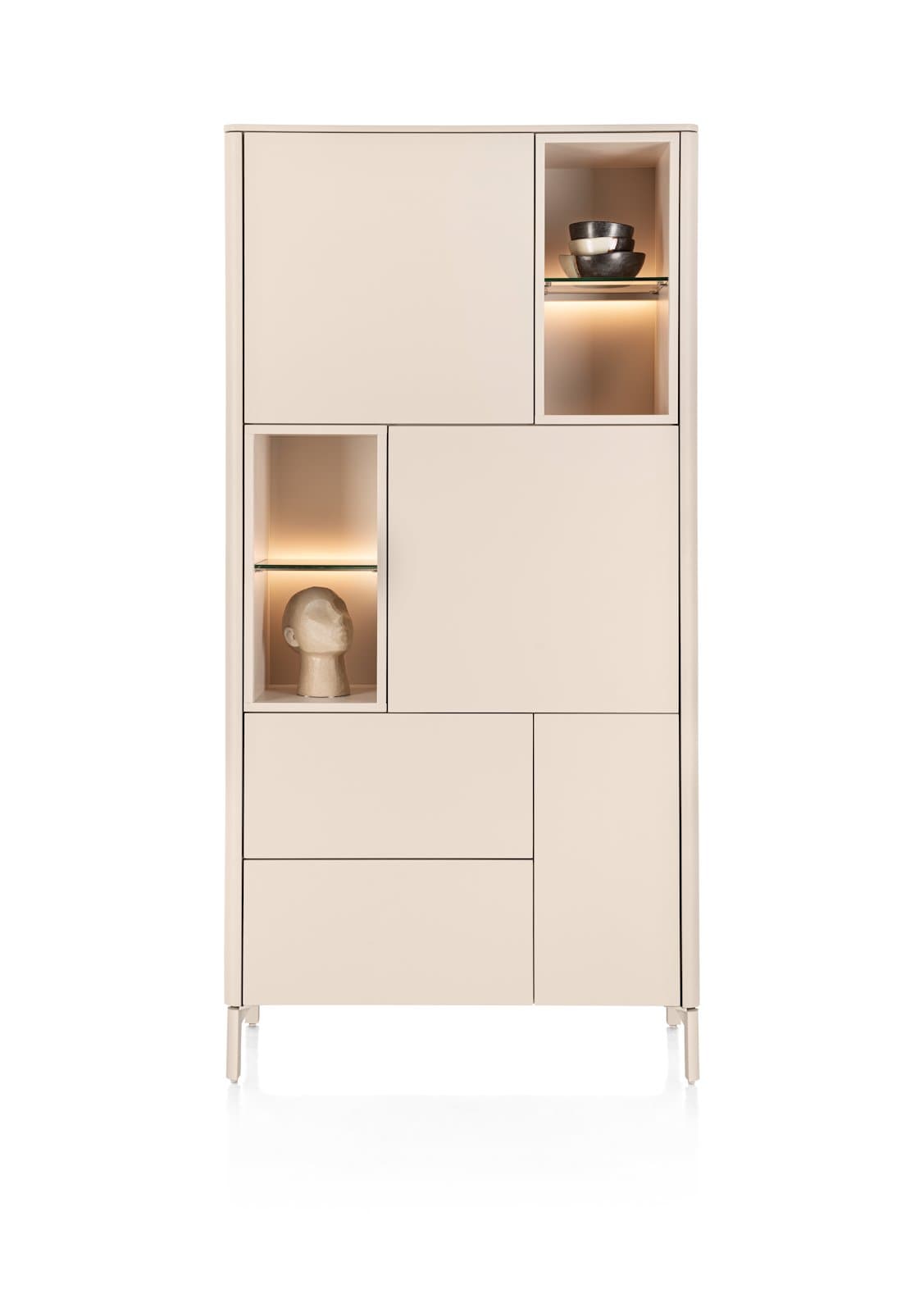 Bergk. 95cm 3d+2l+4n Trentino Creme