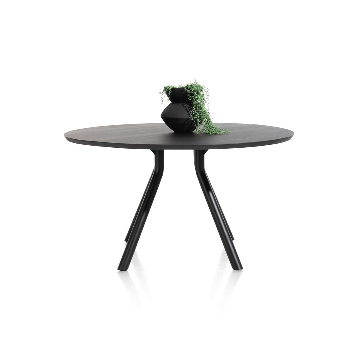 Tafel rond dia125 cn.pt Arvada Centrale poot zwart Onyx - 10