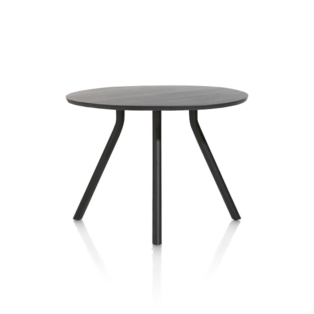 Bartafel rond dia 125cm Arvada Centrale poot zwart Onyx - 5