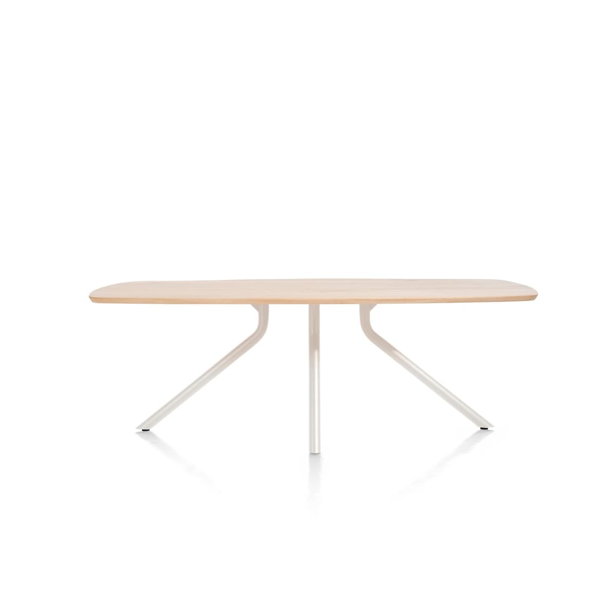 Tafel ovaal 190x100 cpt Arvada Nebbia poot Naturel Nebbia - 4