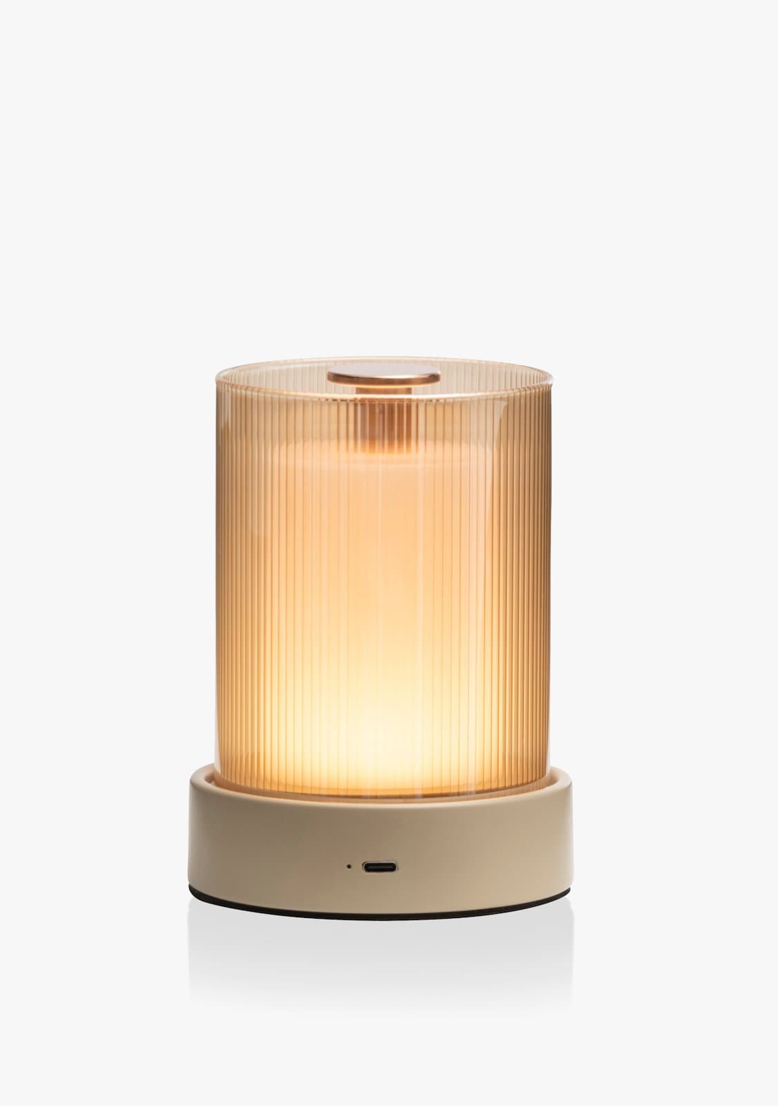 Matz draadloze tafellamp 1*led Coco Maison beige - 19