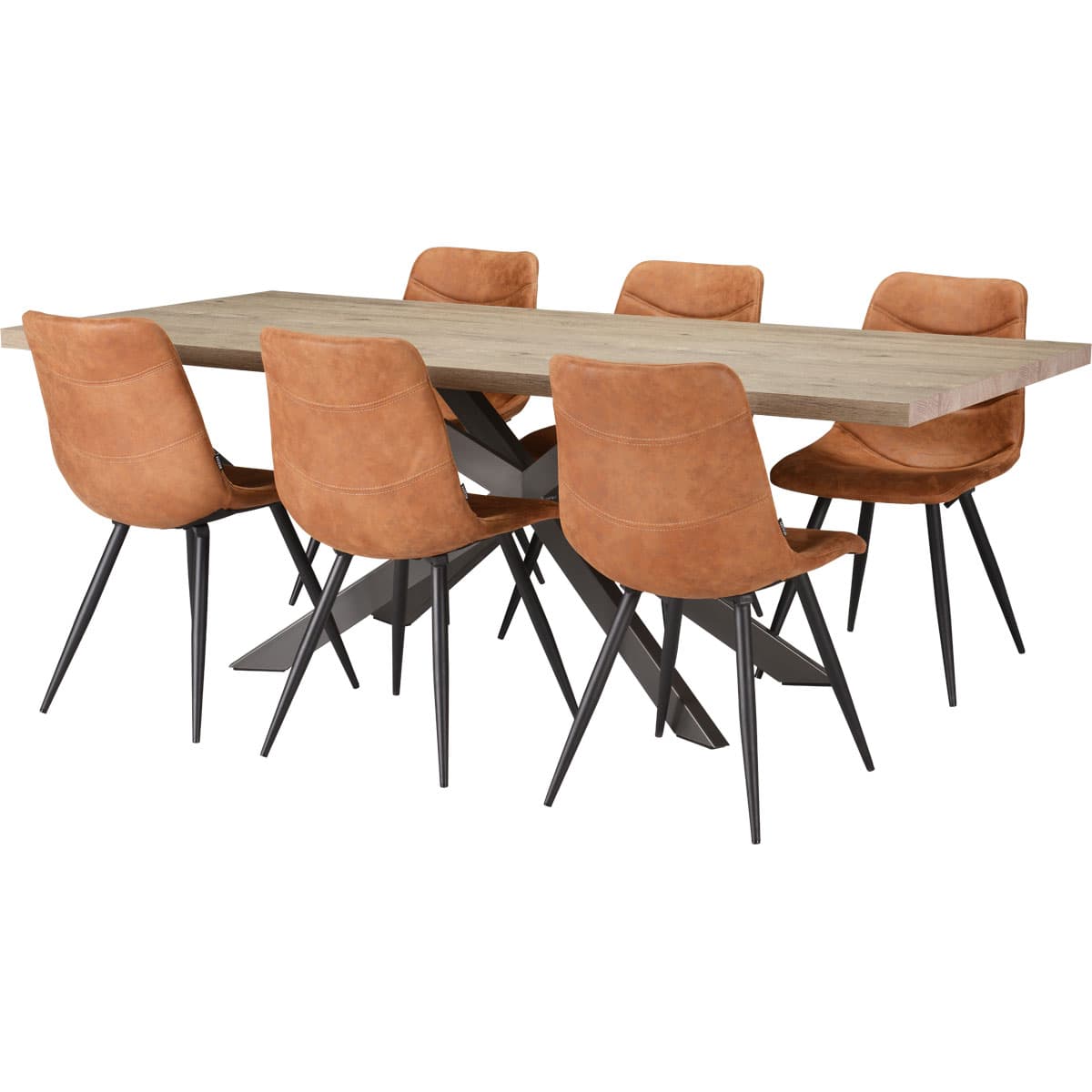 Eetkamerstoel Cala Cognac - 5