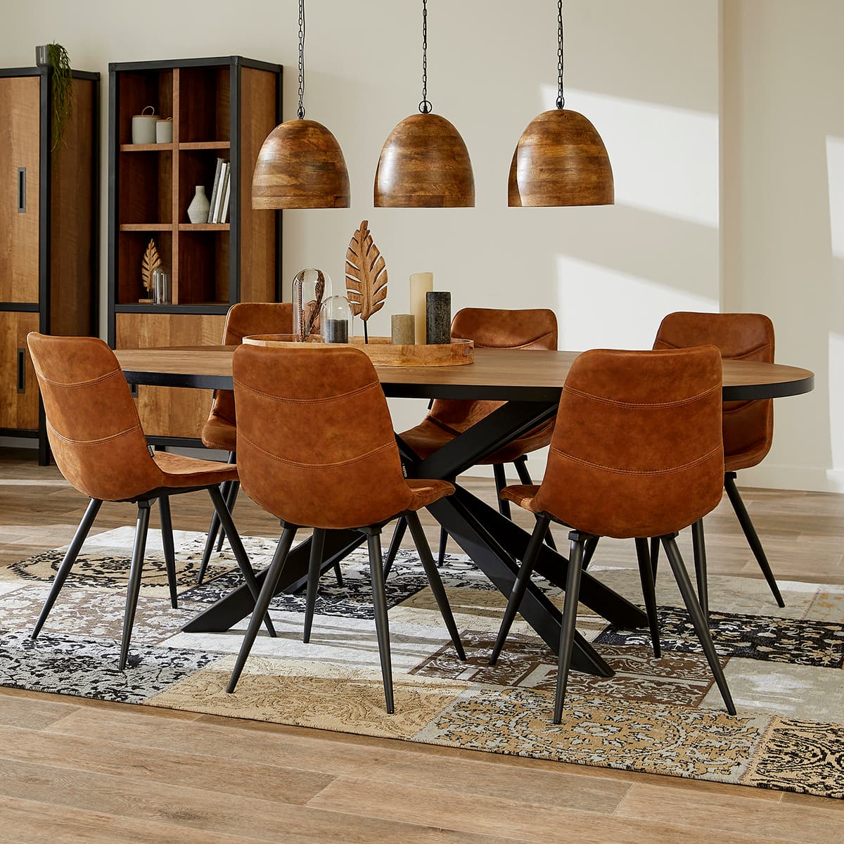 Eetkamerstoel Cala Cognac - 7