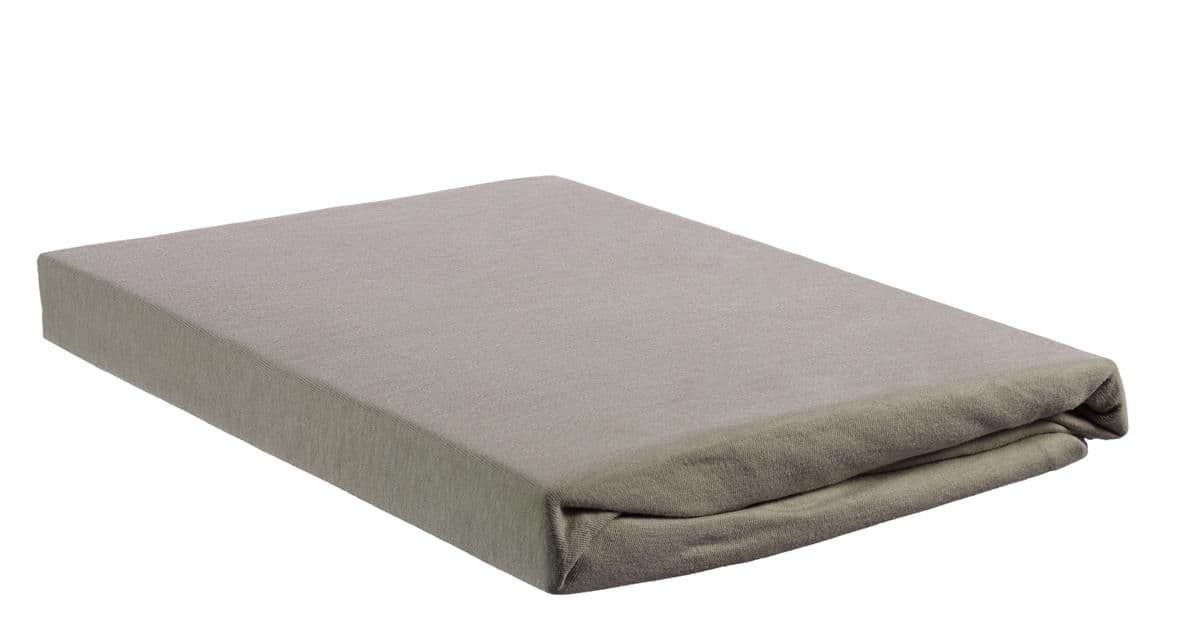 Hoeslaken Topper Taupe - 1