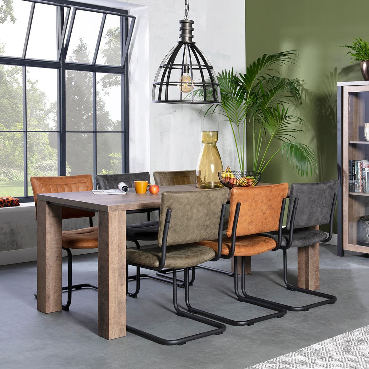 Eetkamerstoel Jordan Olive - 8