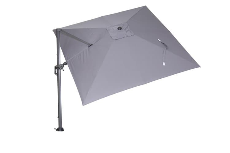 Parasol Hawaii Vierkant 300x300 Lichtgrijs - 4
