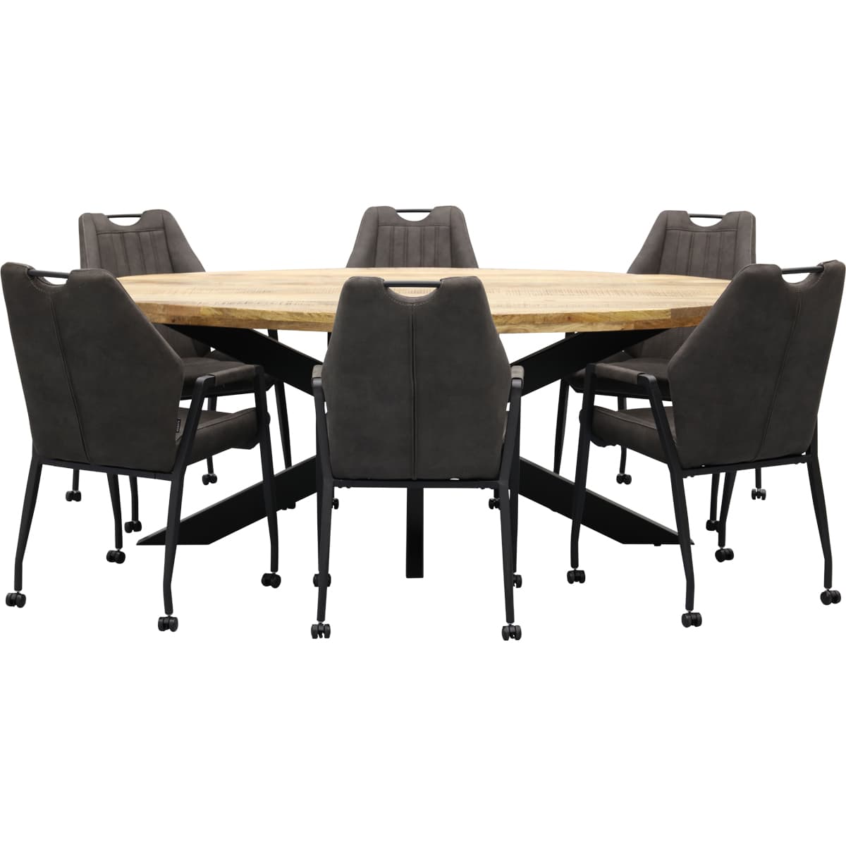 Eetkamerstoel Allure Antraciet - 3