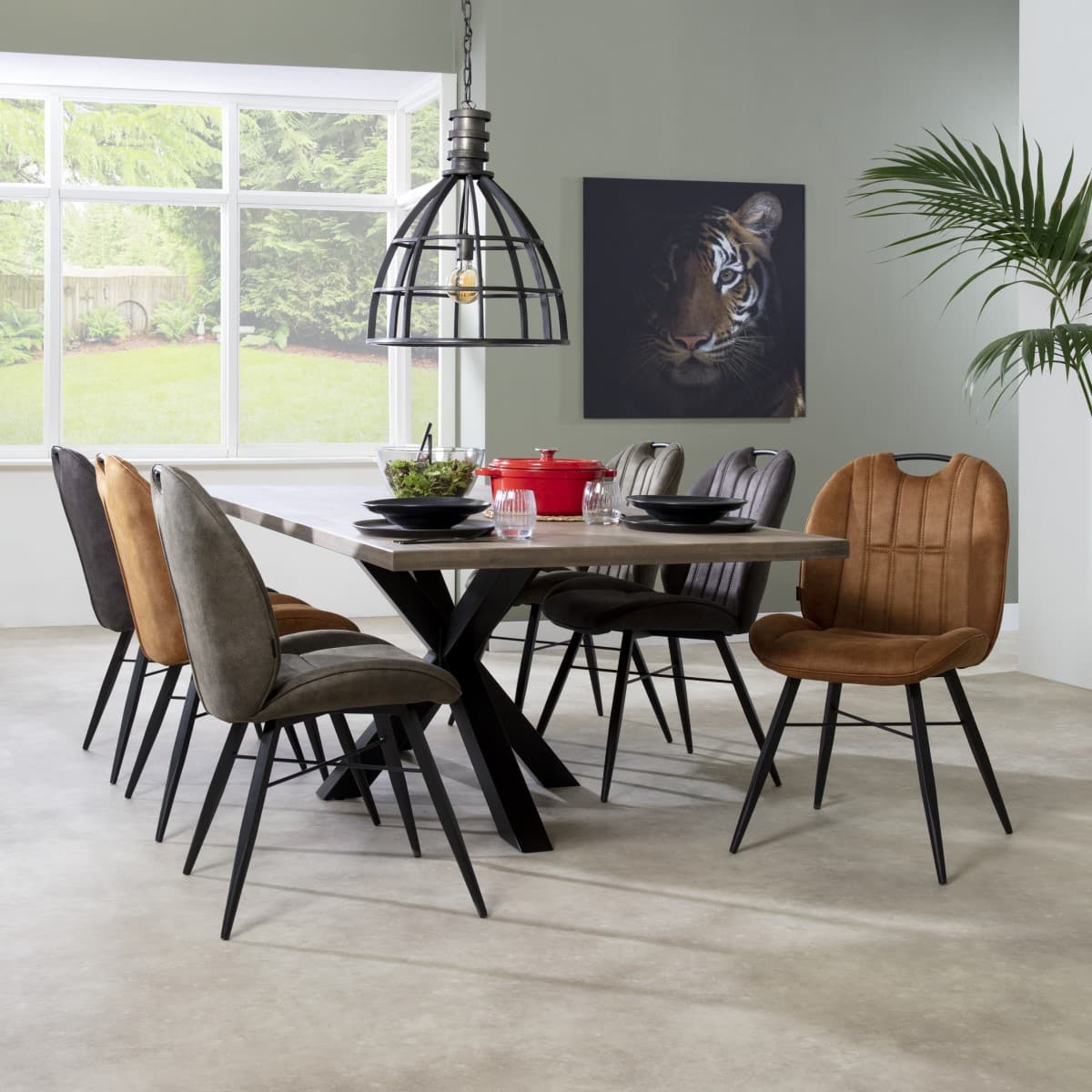 Eetkamerstoel Sporo Cognac - 3