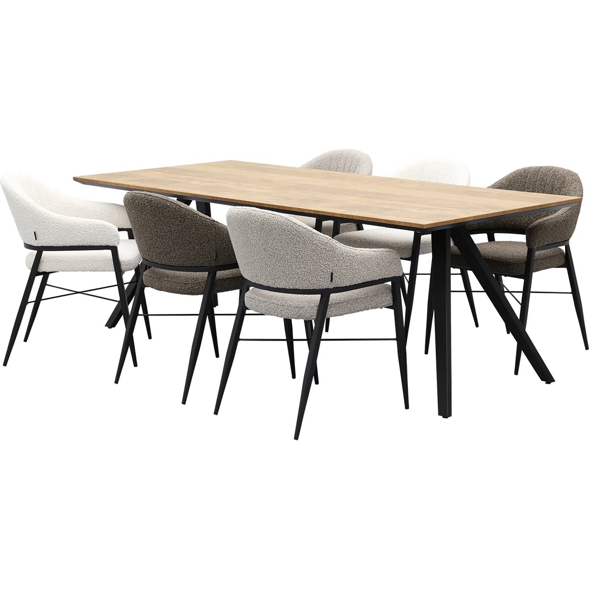 Eetkamerstoel Reza Mousse - 3