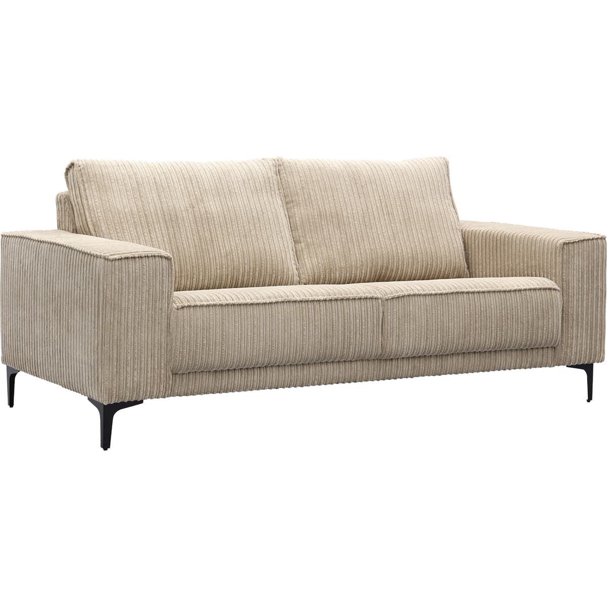 Bank Capri 2,5-zits in Jumbo Taupe - 1