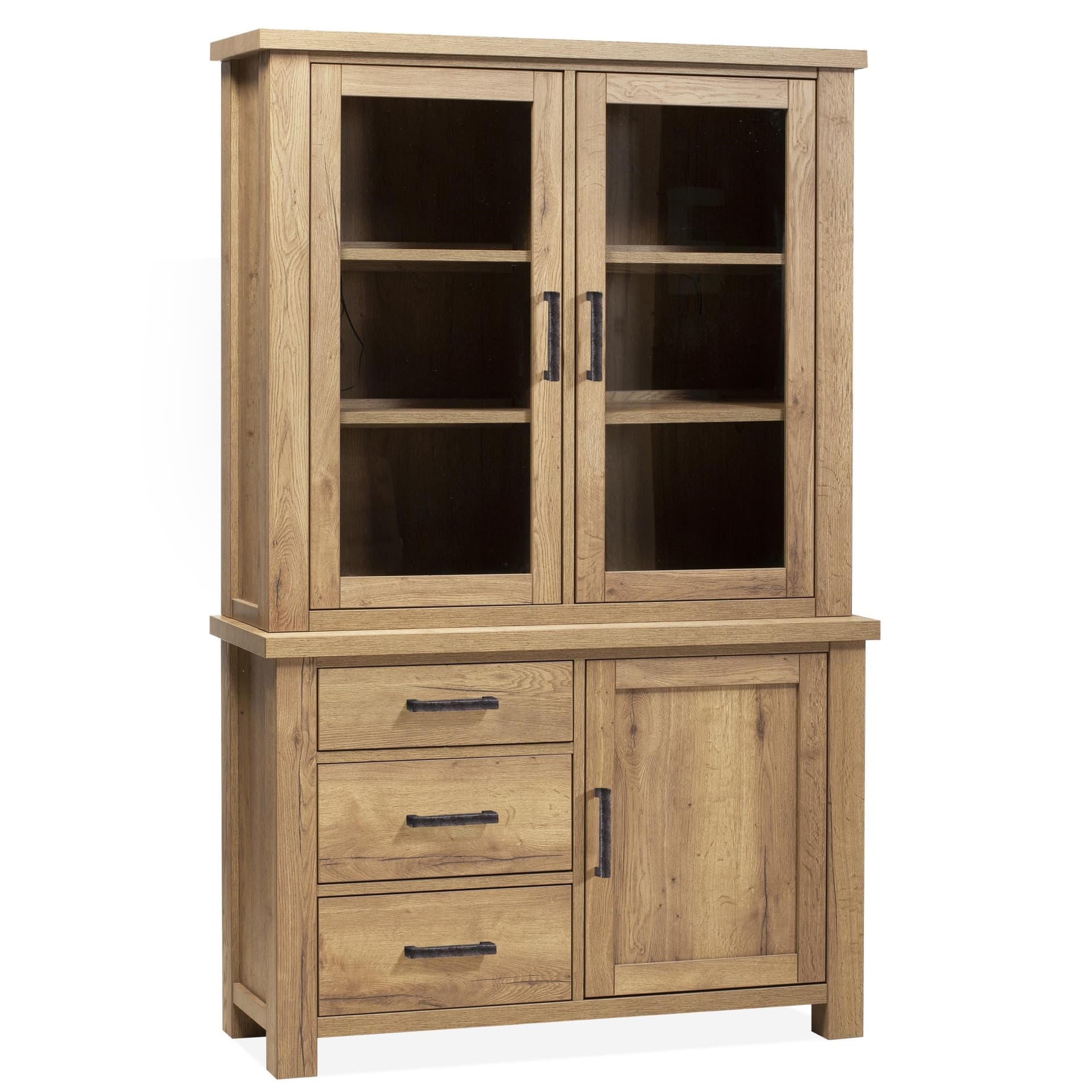 Vitrinekast Newca 3 Deurs