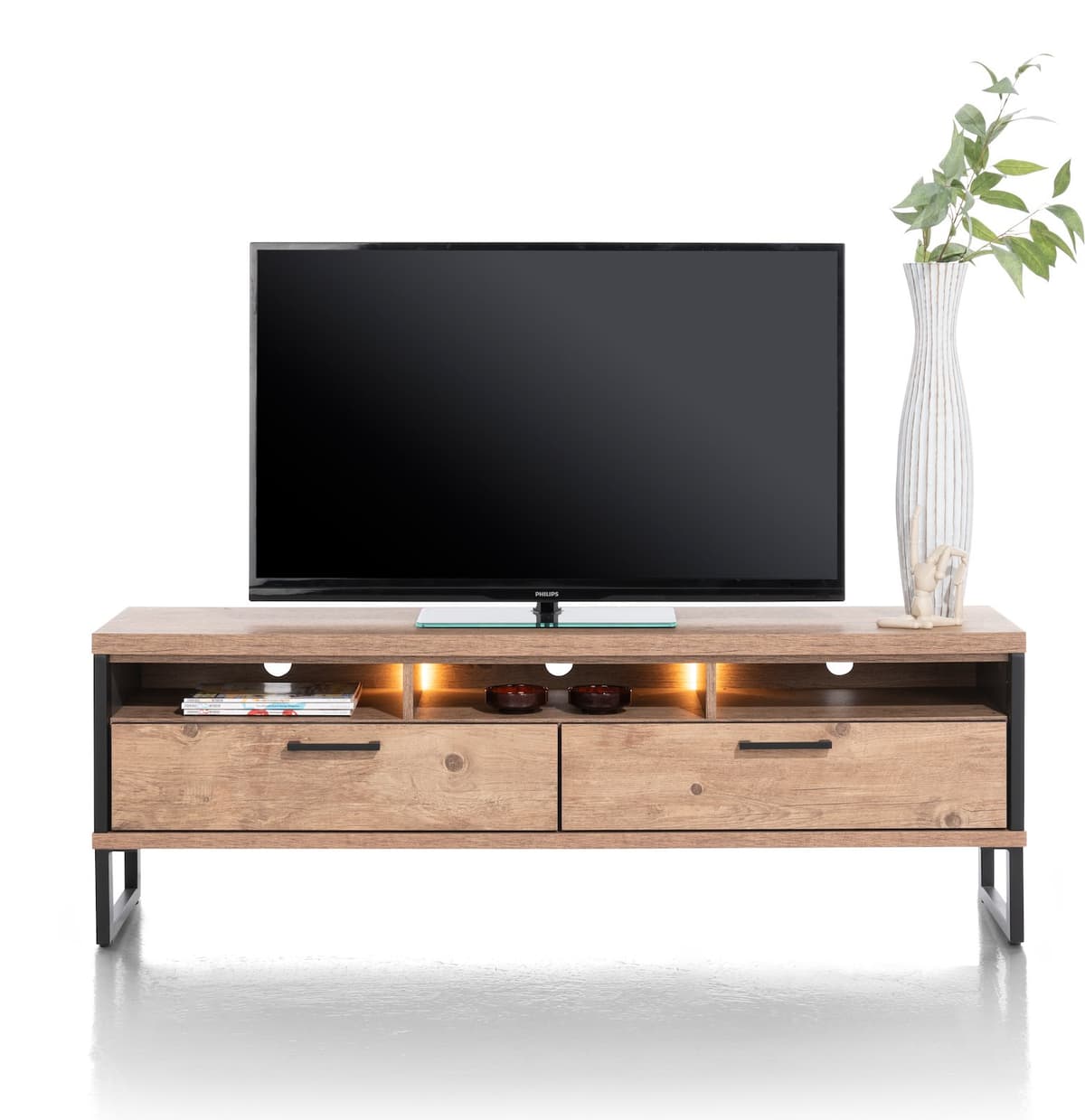 Lowboard 2l+3n led 160 Pantin - 1