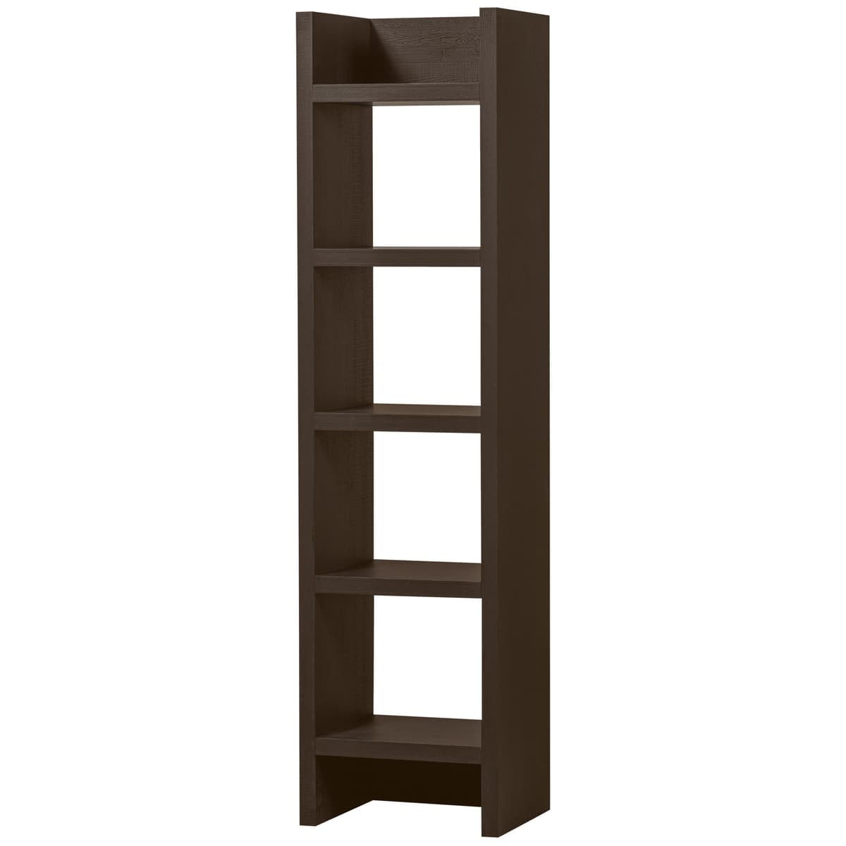 TIMO OPEN KAST MDF DONKERBRUIN 195x50x40CM - 1