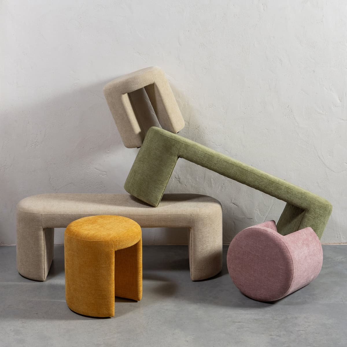 JACOB BANKJE OLIVE GREEN - 4