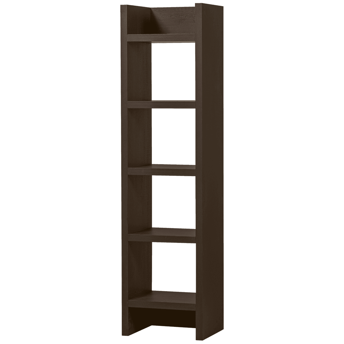 TIMO OPEN KAST MDF DONKERBRUIN 195x50x40CM - 3