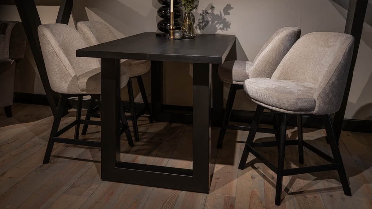 Barstoel Evan Laag - UrbanSofa - 3