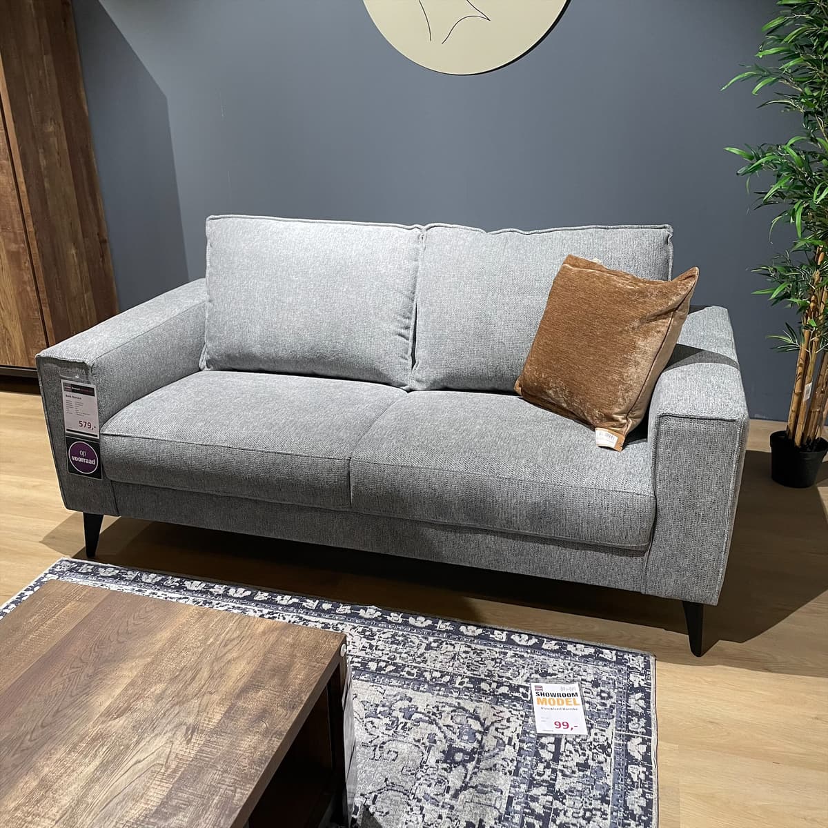 Bank Monaco 2,5 zits Mito Slate - 1