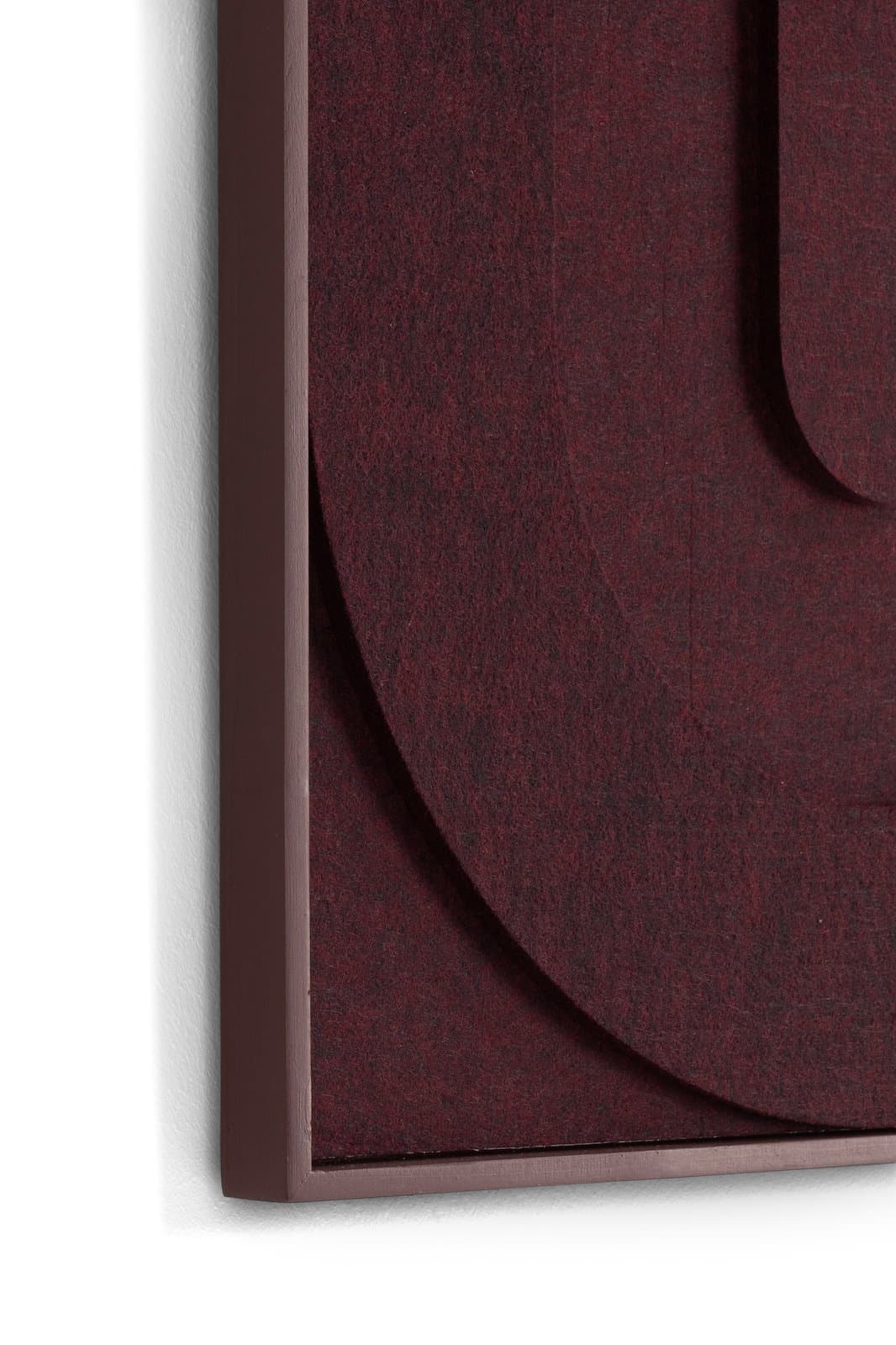 Jace schilderij 48x96cm Coco Maison Bordeaux - 2