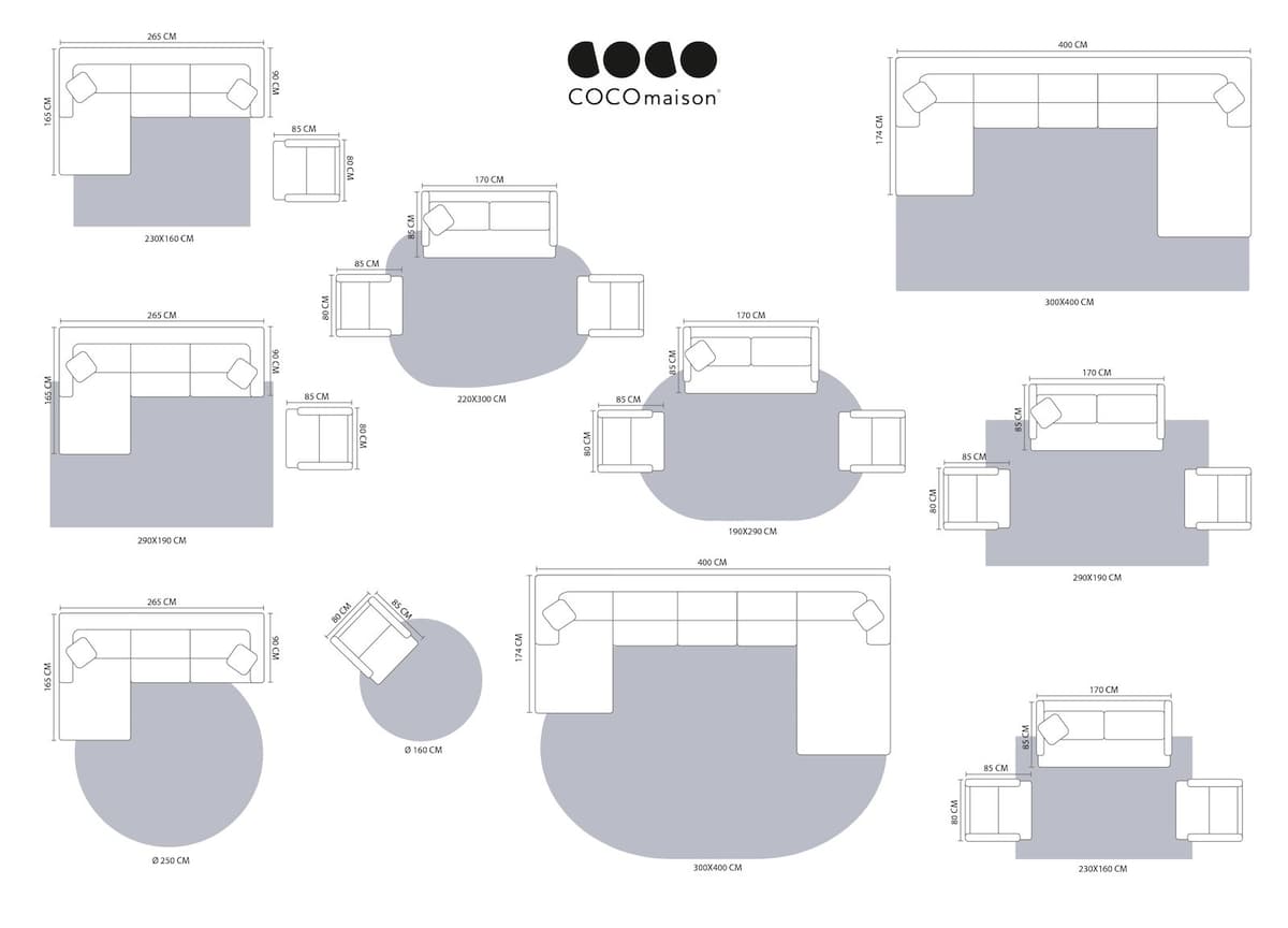 Asta karpet d250cm Coco Maison koper - 9