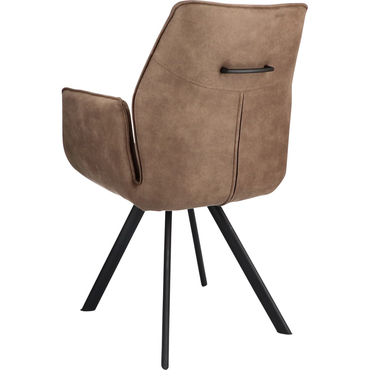 Eetkamerstoel Jaël met arm Stone - 4