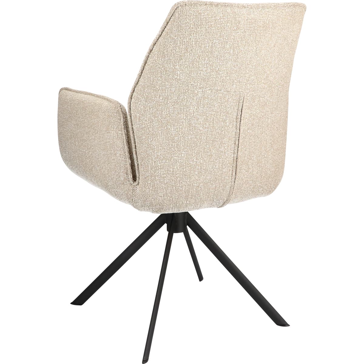 Eetkamerstoel Odin met arm Beige - 5