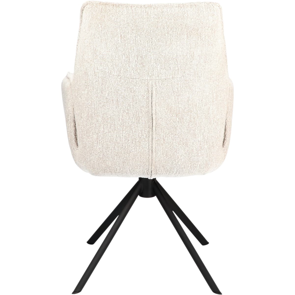 Eetkamerstoel Odin met arm Linnen - 4