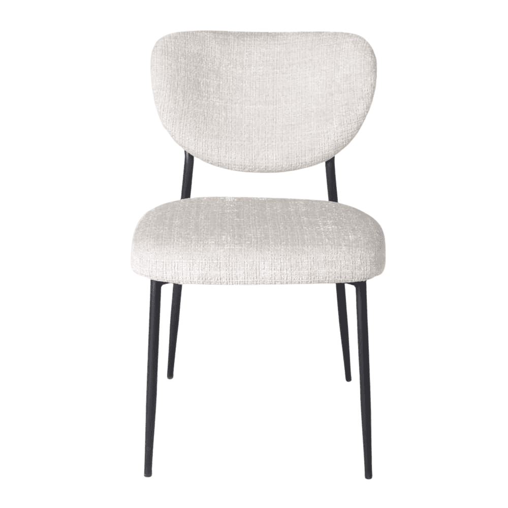 Eetkamerstoel Luca ecru 02 - 2