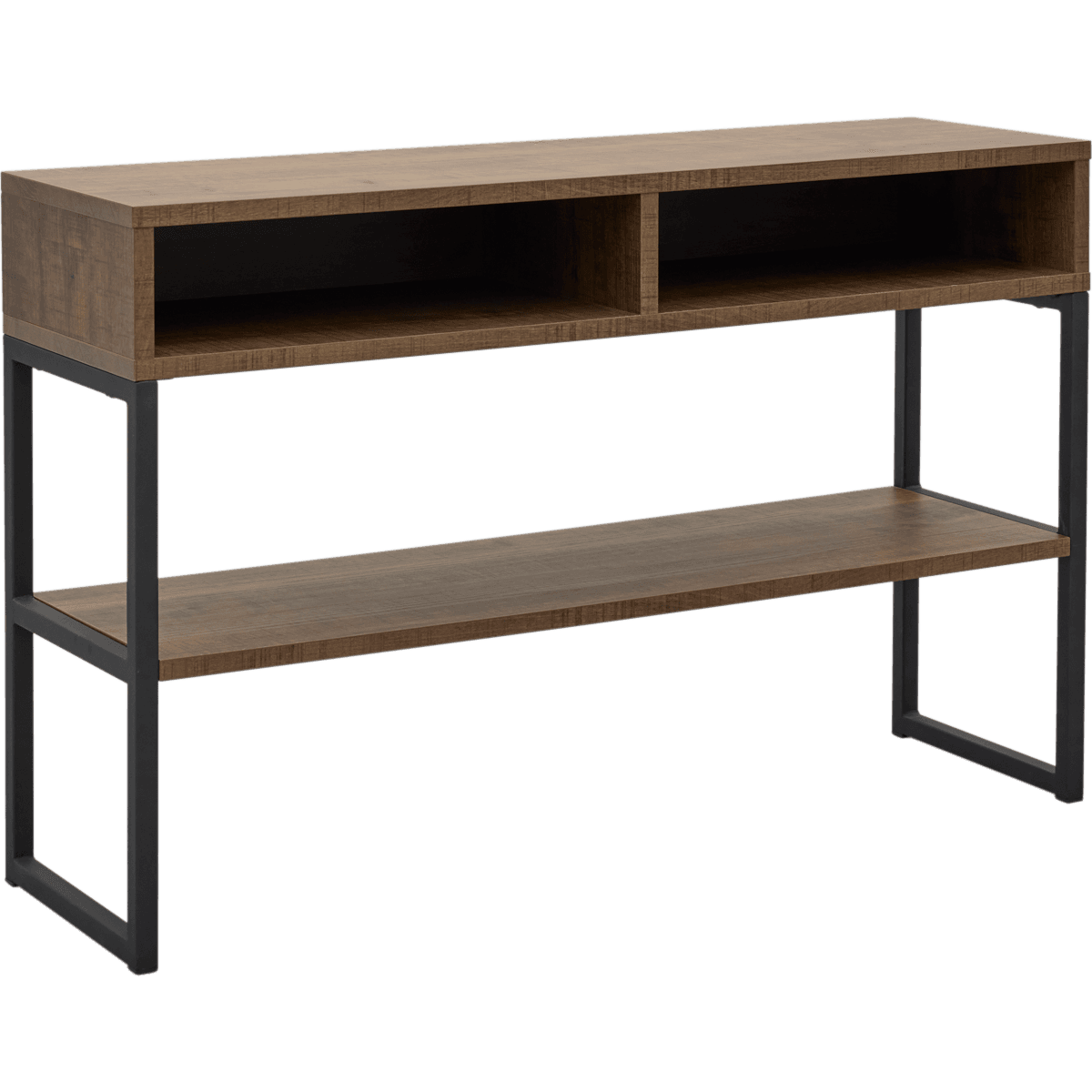 Sidetable Nilis 2 open vakken Dark Mango - 1