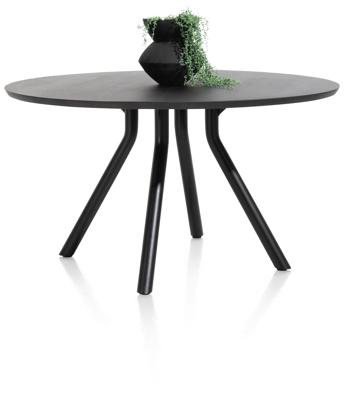 Tafel rond dia125 cn.pt Arvada Centrale poot zwart Onyx - 5