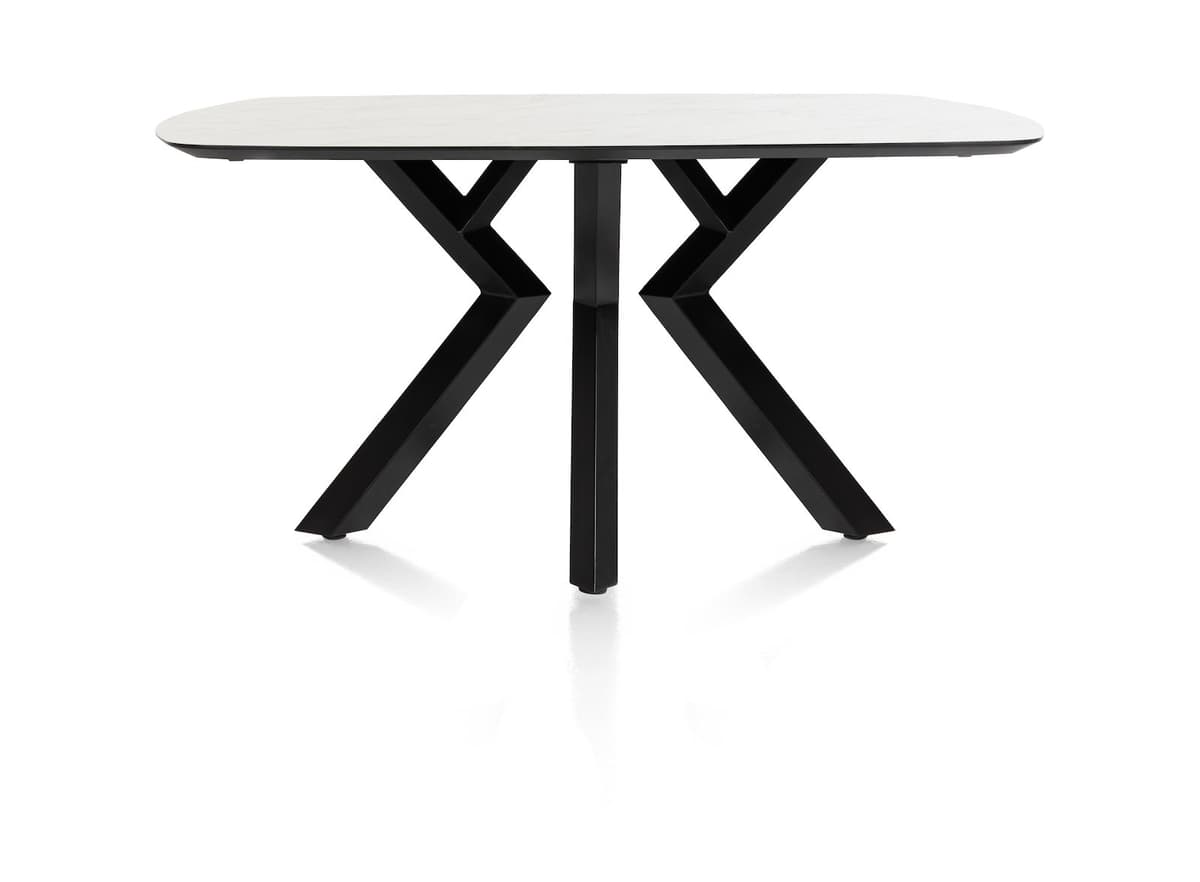 Tafel ovaal 105x150cm Masura wit - 1