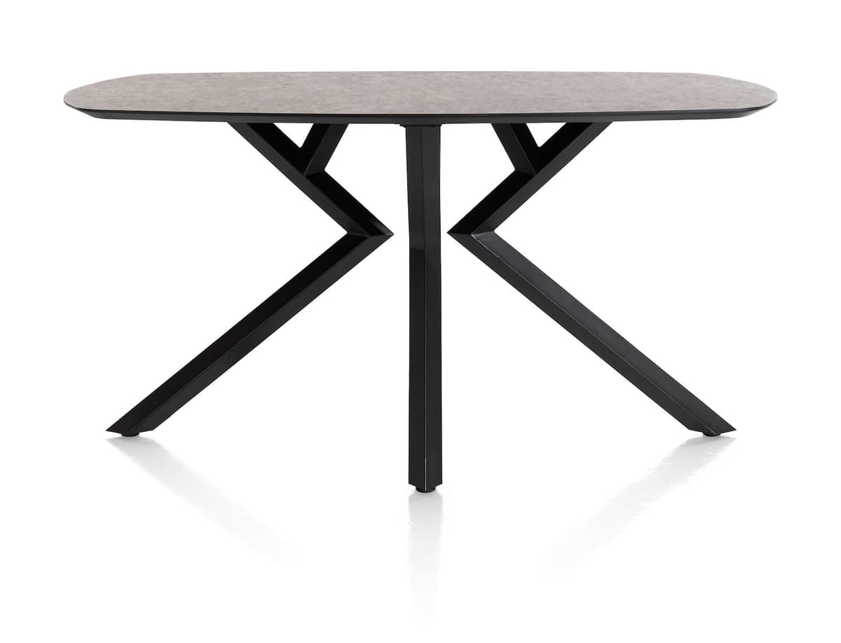 Bartafel ovaal 105x200 Masura Antraciet - 1