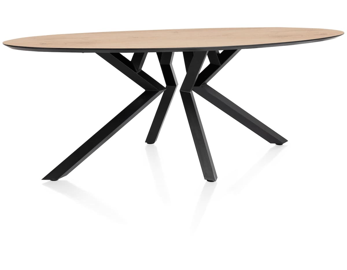 Tafel 105x220 ellips Masura Eiken - 2